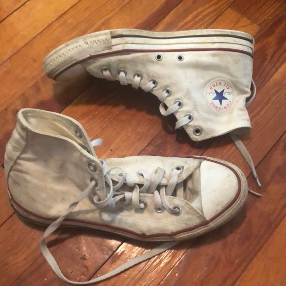 old white converse
